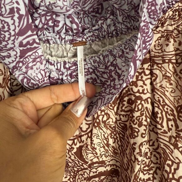 Free People Off The Shoulder Mini Dress. - Picture 8 of 9